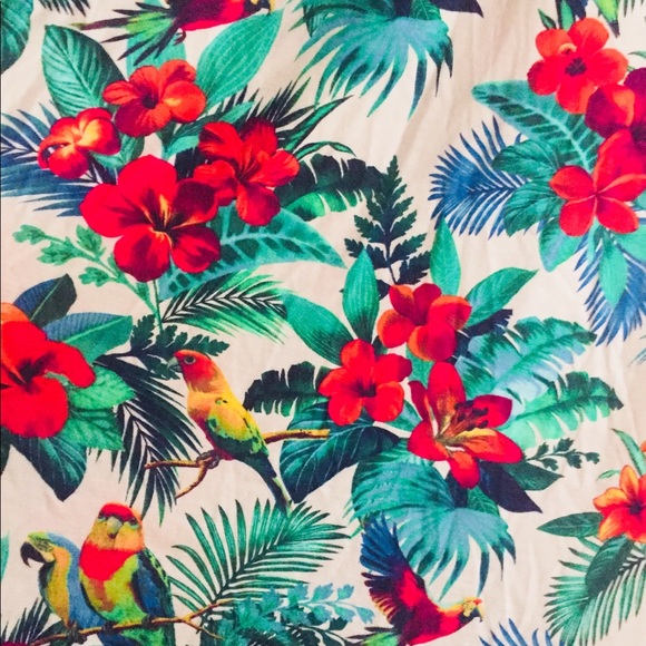 Tommy Bahama Tropical Resort Parrot Floral Dress - Picture 5 of 5